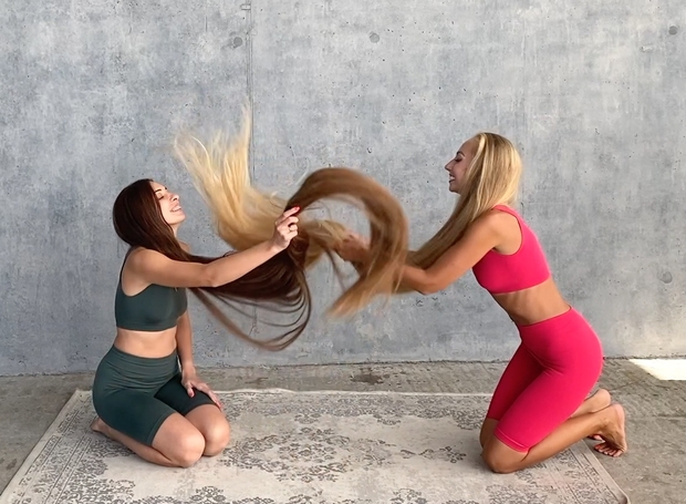 VIDEO - Double Rapunzel workout