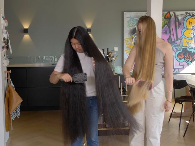 VIDEO - Two very impressive manes