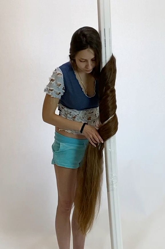 VIDEO - Long hair wraps
