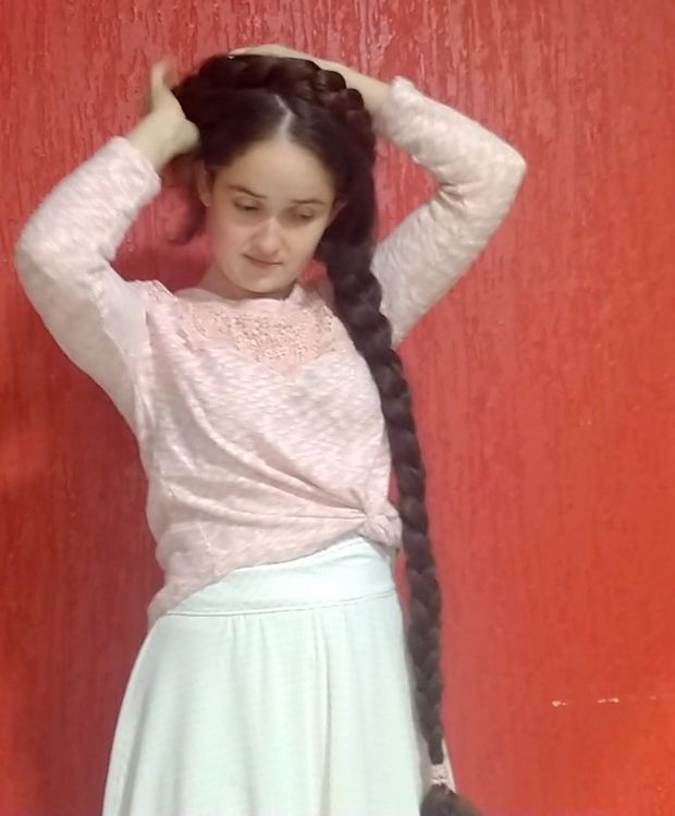VIDEO - Thick, curly hair