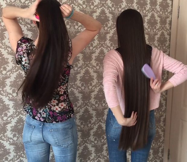 VIDEO - The perfect long hair duo