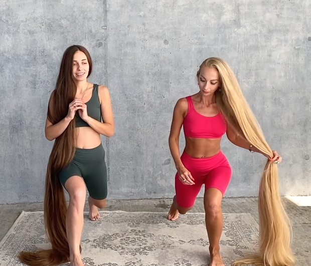VIDEO - Double Rapunzel workout