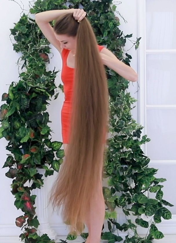 VIDEO - Lower calf length hair