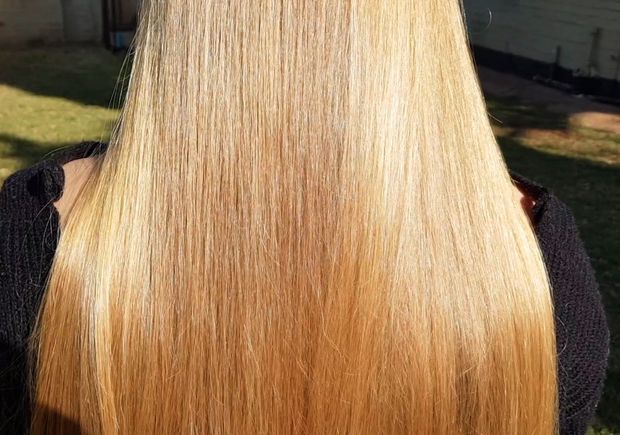 VIDEO - Blonde hair heaven