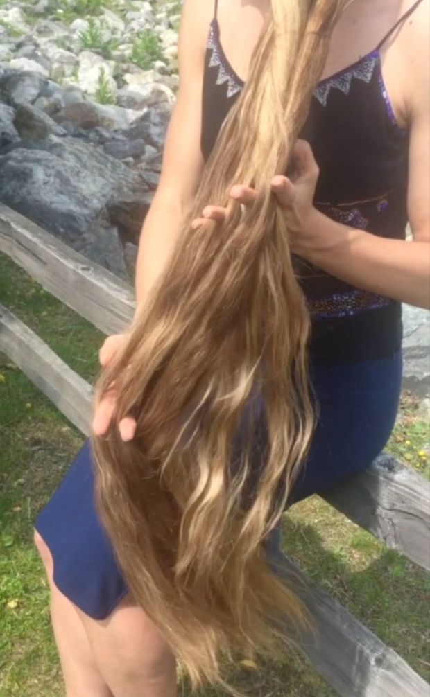 MOBILE VIDEO - Rapunzel by the waterfall