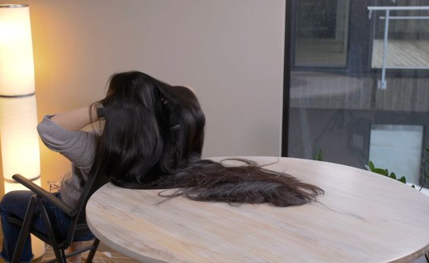 VIDEO - Hair that can cover everything