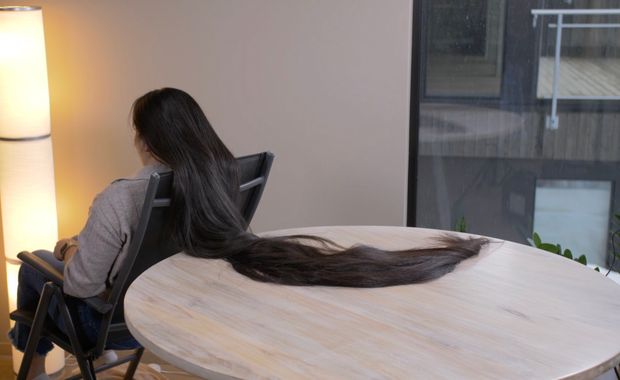VIDEO - Hair that can cover everything