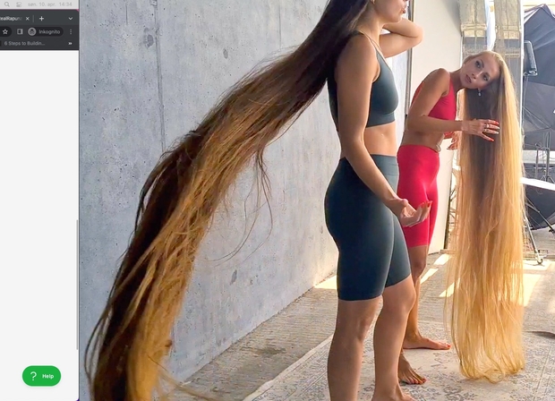 VIDEO - Double Rapunzel workout