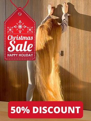 VIDEO - Silky, soft floor length hair workout (part 2)