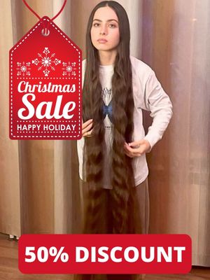 VIDEO - The new Irina with ultra long hair