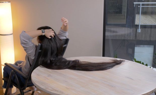 VIDEO - Hair that can cover everything