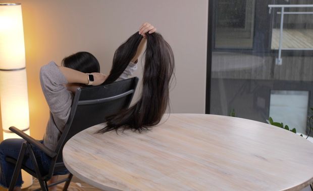 VIDEO - Hair that can cover everything