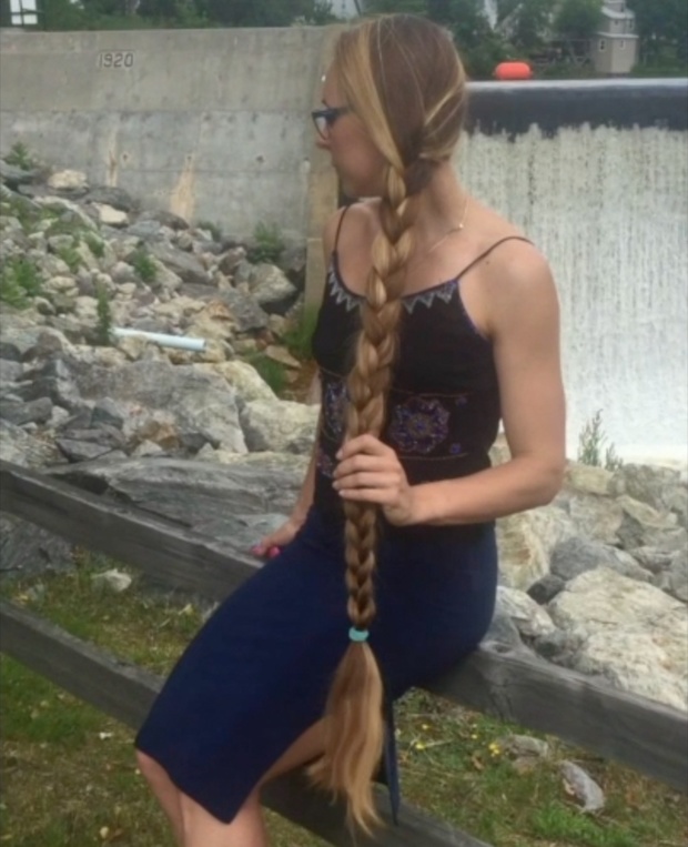 MOBILE VIDEO - Rapunzel by the waterfall