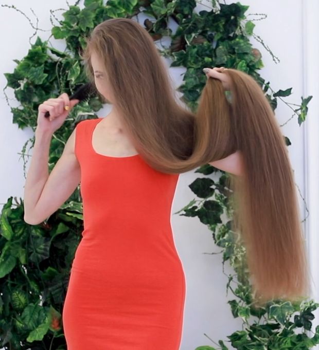 VIDEO - Lower calf length hair