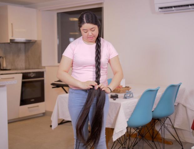 VIDEO - Isabell&#x27;s mega braid