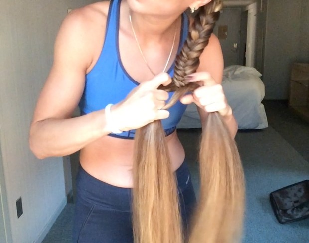 VIDEO - Rapunzel´s fishtail braid 2
