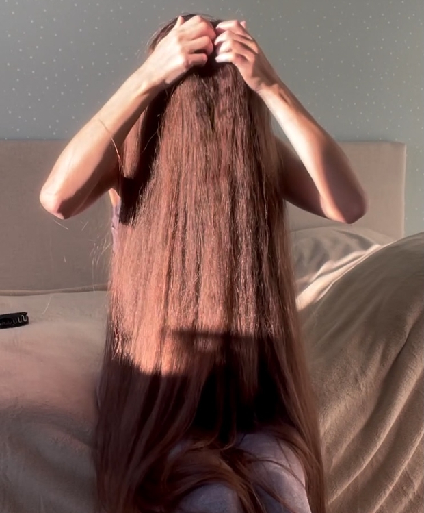 VIDEO - Kristina&#x27;s hair display show