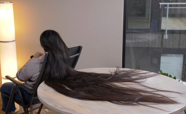 VIDEO - Hair that can cover everything