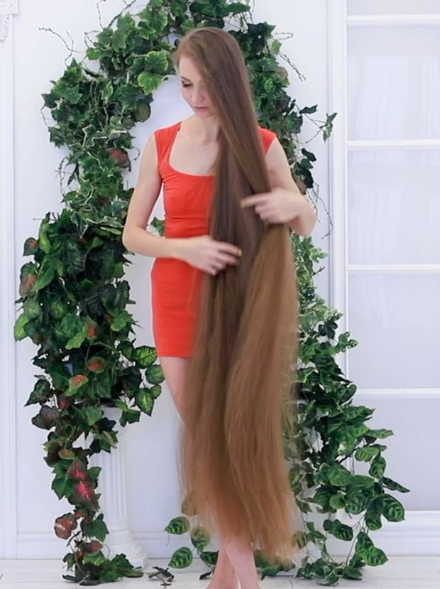 VIDEO - Lower calf length hair