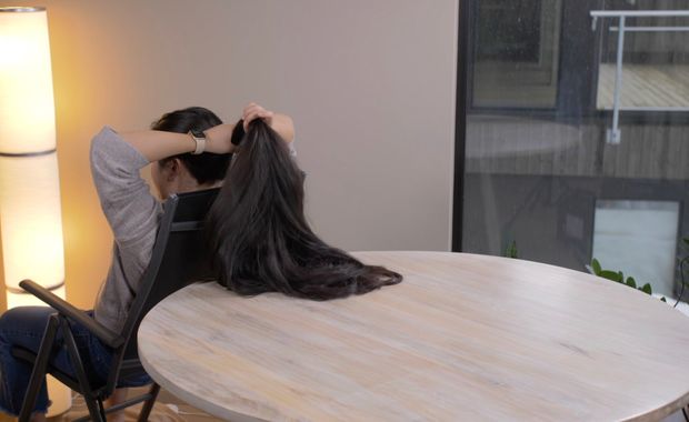 VIDEO - Hair that can cover everything