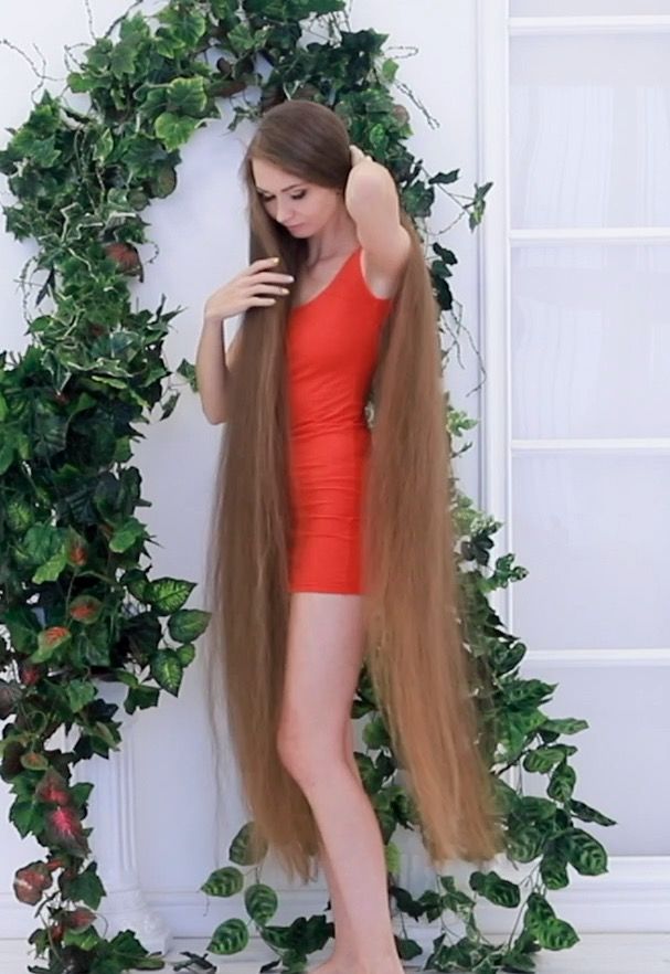 VIDEO - Lower calf length hair