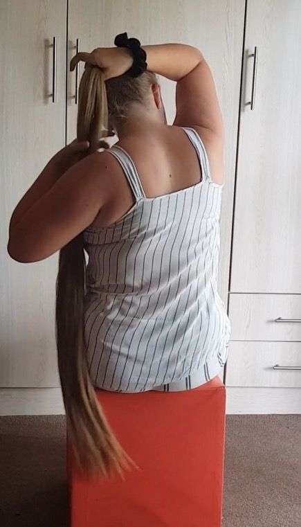 PHONE VIDEO - Rachel&#x27;s dream hair