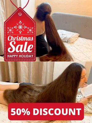 VIDEO - OMG! She has so much hair! 3