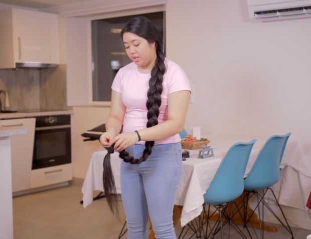 VIDEO - Isabell&#x27;s mega braid