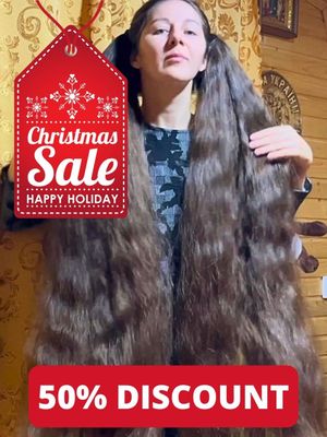 VIDEO - Massive pigtails and two heavy braids