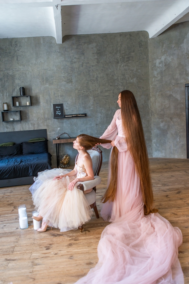 PHOTO SET - Rapunzel princesses photoshoot