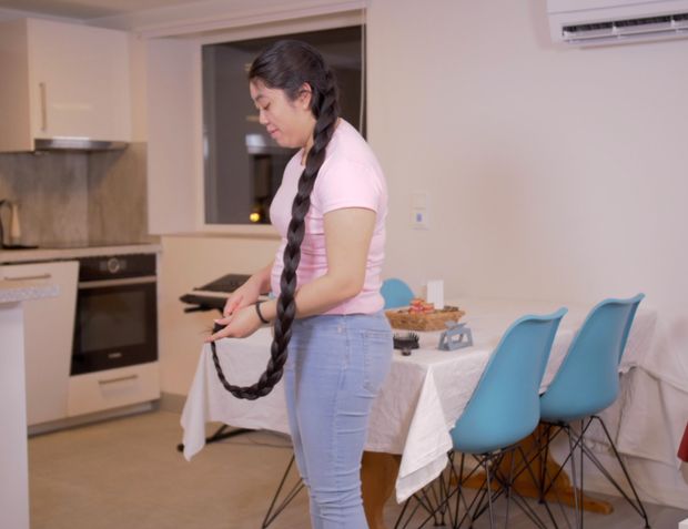 VIDEO - Isabell&#x27;s mega braid