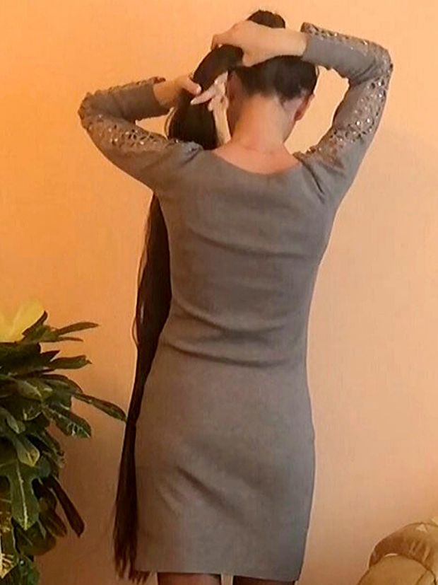 VIDEO - Ivanna&#x27;s super long locks