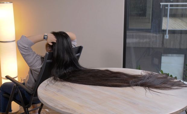 VIDEO - Hair that can cover everything