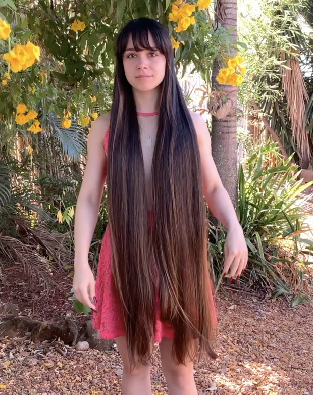 VIDEO - Stefany, the summer Rapunzel