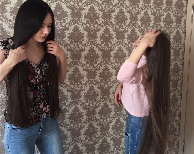 VIDEO - The perfect long hair duo