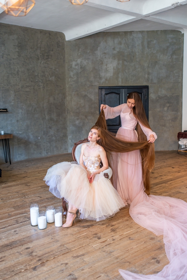 PHOTO SET - Rapunzel princesses photoshoot