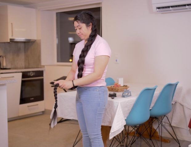 VIDEO - Isabell&#x27;s mega braid