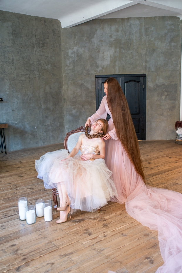 PHOTO SET - Rapunzel princesses photoshoot