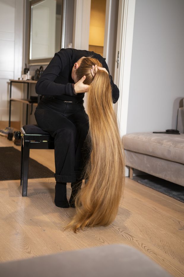 PHOTO SET - Extreme ponytail covering