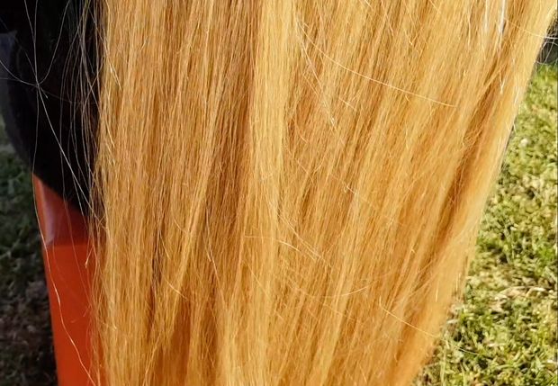 VIDEO - Blonde hair heaven