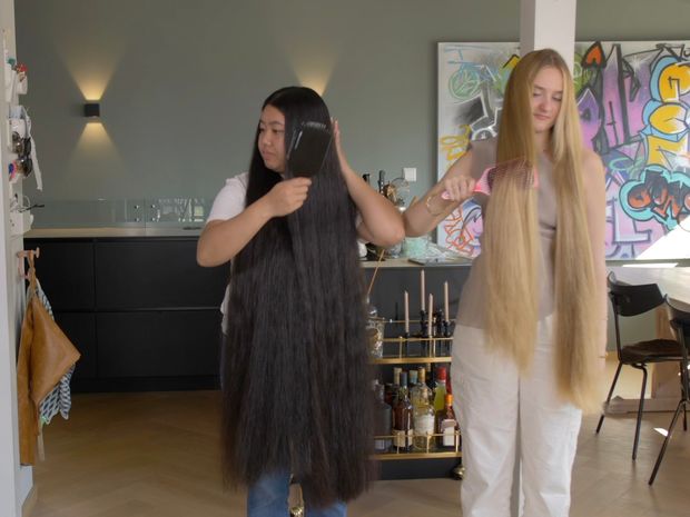 VIDEO - Two very impressive manes