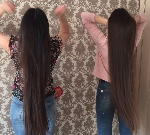 VIDEO - The perfect long hair duo