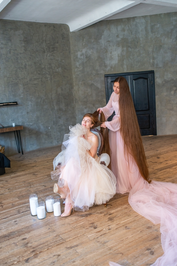 PHOTO SET - Rapunzel princesses photoshoot