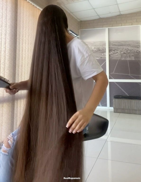 PHONE VIDEO - Insanely thick hair