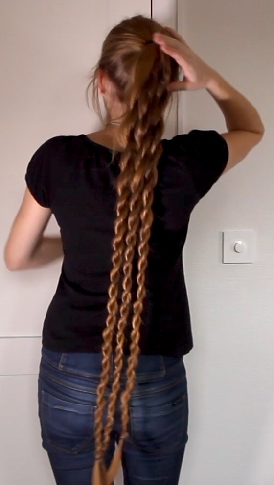 VIDEO - Rakel&#x27;s creative hair show (part 2)