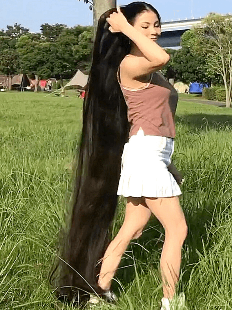 VIDEO - Very thick braids