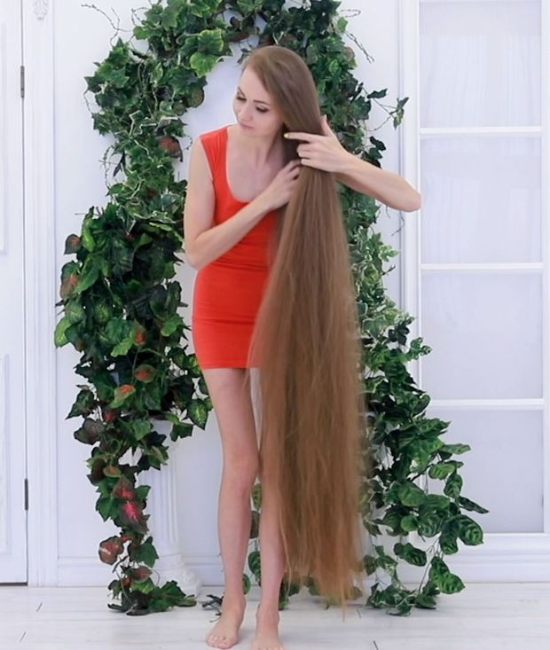 VIDEO - Lower calf length hair