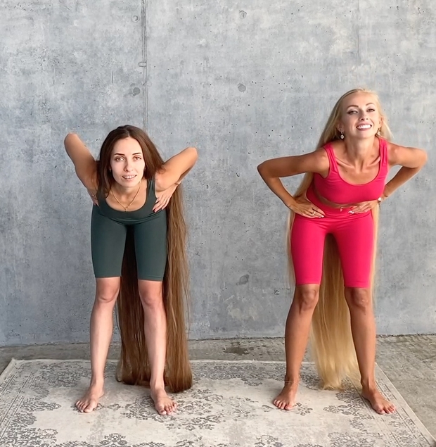 VIDEO - Double Rapunzel workout