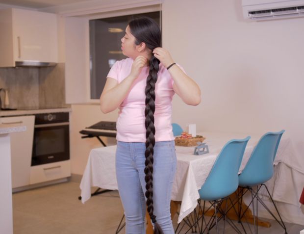 VIDEO - Isabell&#x27;s mega braid