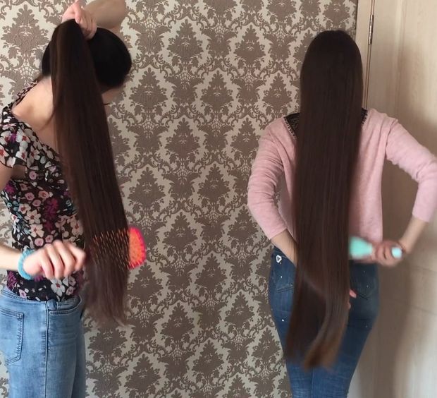 VIDEO - The perfect long hair duo